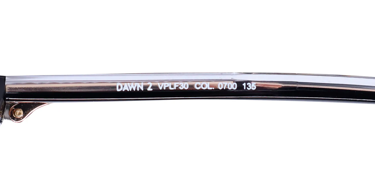 Police Vplf30 Dawn 2 0700 Eyeglasses Black 48mm 8