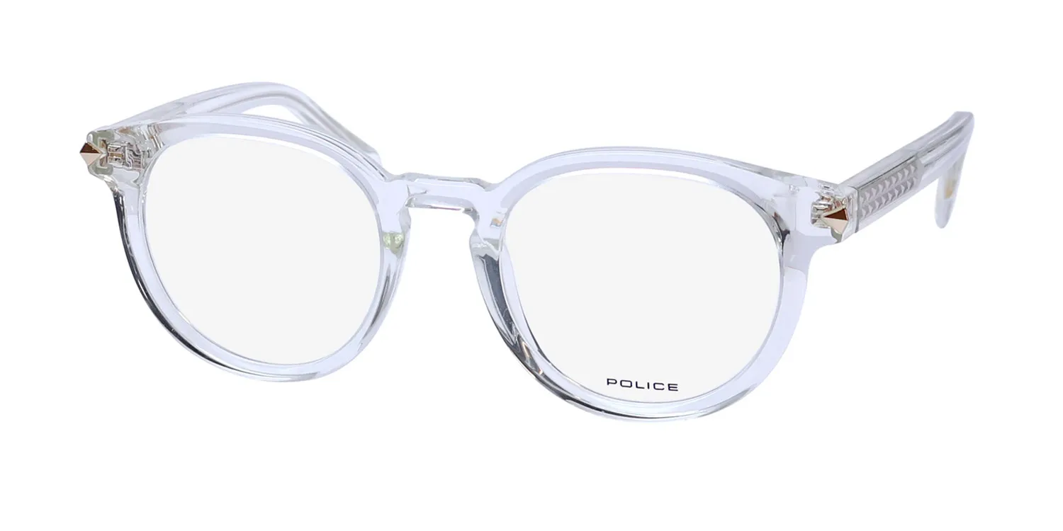 Police Vplf30 Dawn 2 0880 Eyeglasses Crystal 48mm