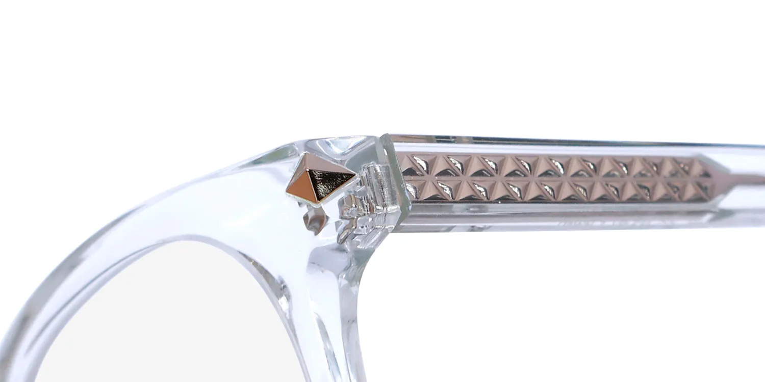 Police Vplf30 Dawn 2 0880 Eyeglasses Crystal 48mm 6