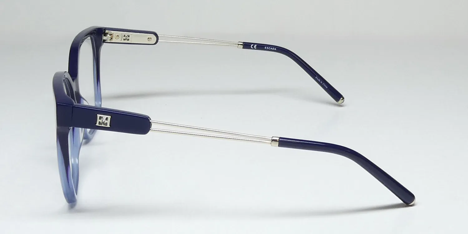 Escada Vesb27 0c18 Eyeglasses Blue 55mm 4