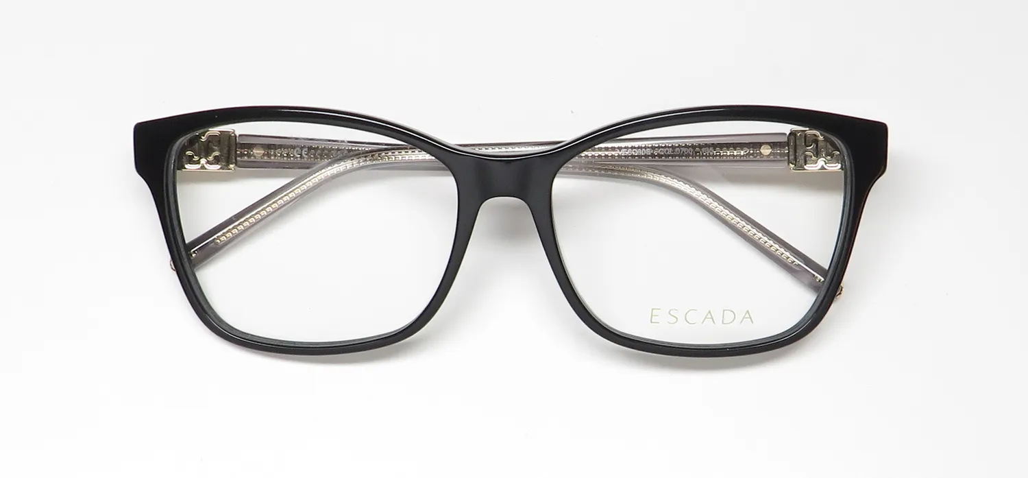 Escada Vesd30s 0700 Eyeglasses Black 55mm 2