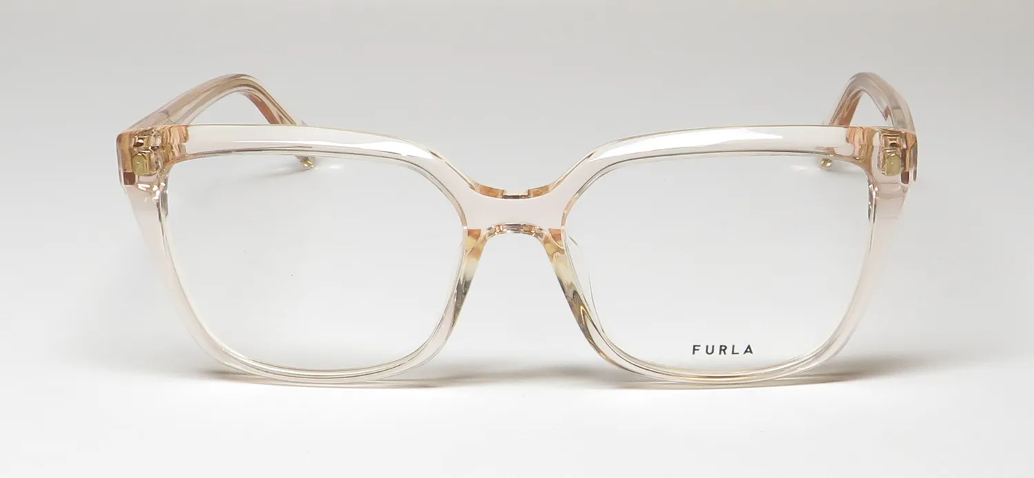 Furla Vfu641v 0838 Eyeglasses Transparent Pink 54mm 3