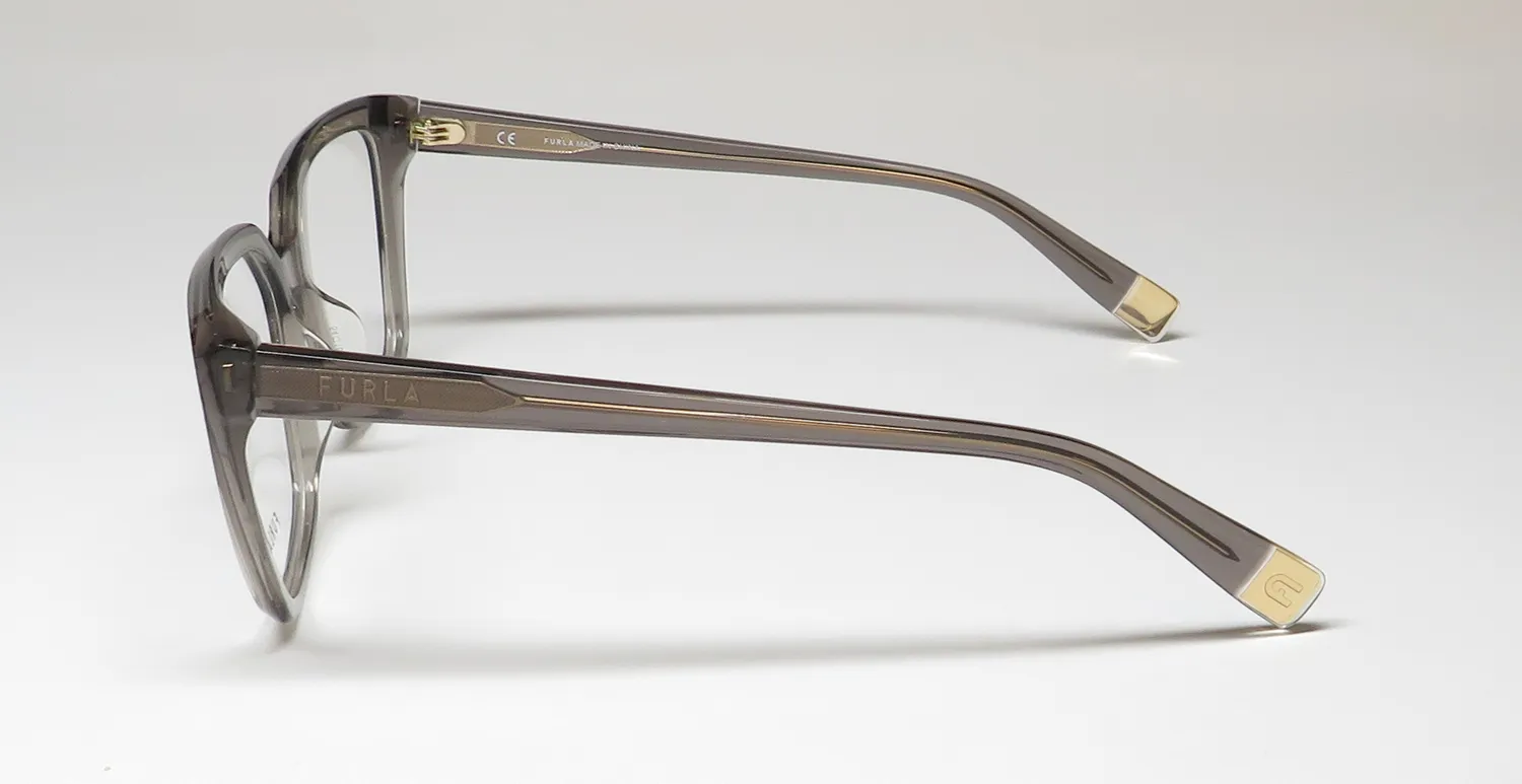 Furla Vfu641v 098z Eyeglasses Transparent Gray 54mm 4