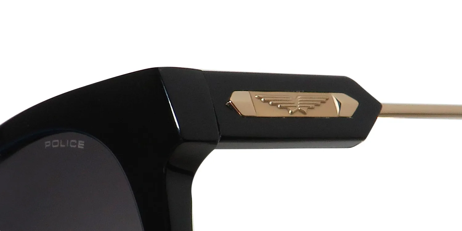 Police Splf70 Prince 1 0700 Sunglasses Black 50mm 6