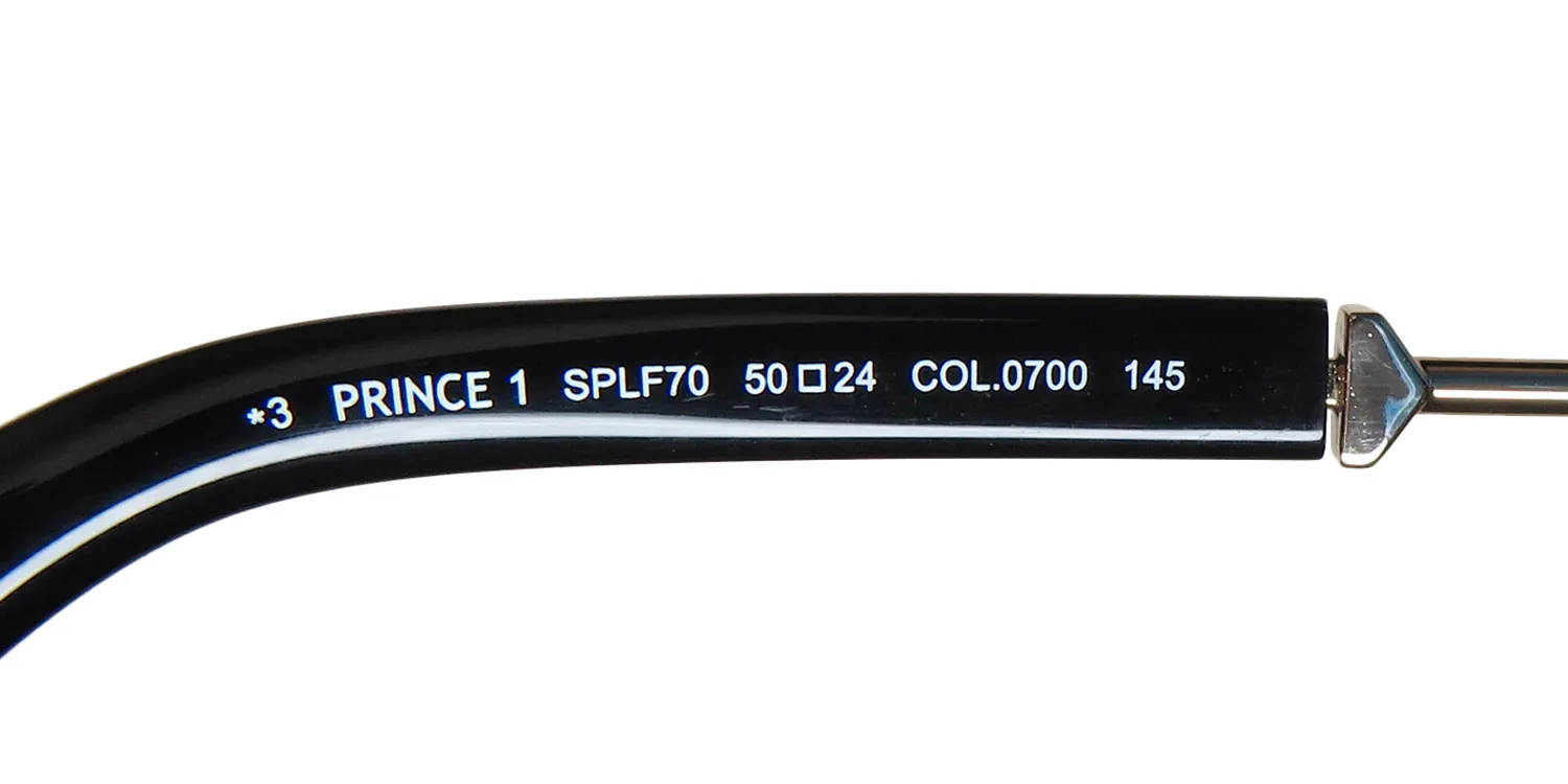 Police Splf70 Prince 1 0700 Sunglasses Black 50mm 8