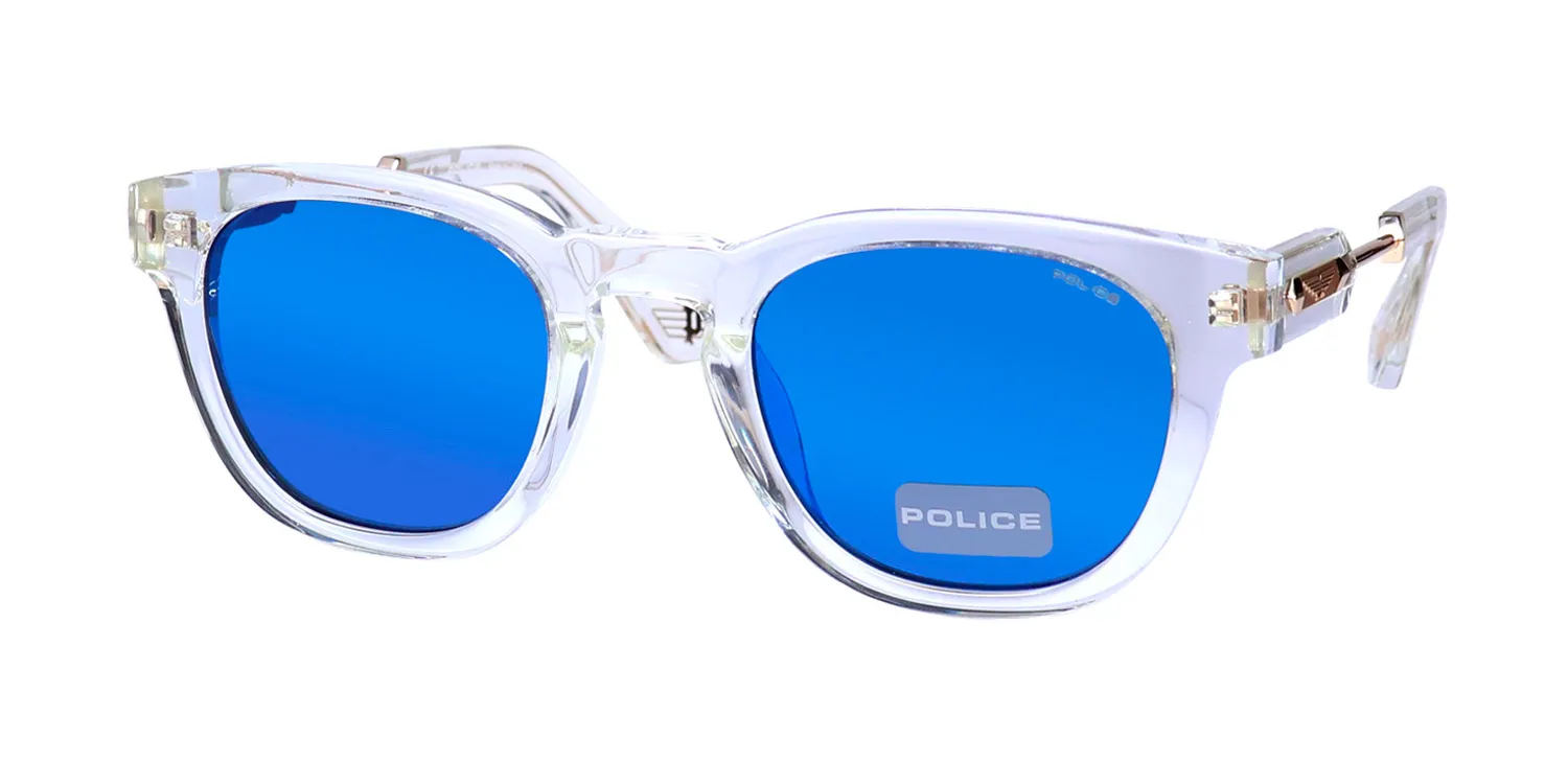 Police Splf70 Prince 1 880b Sunglasses Crystal 50mm