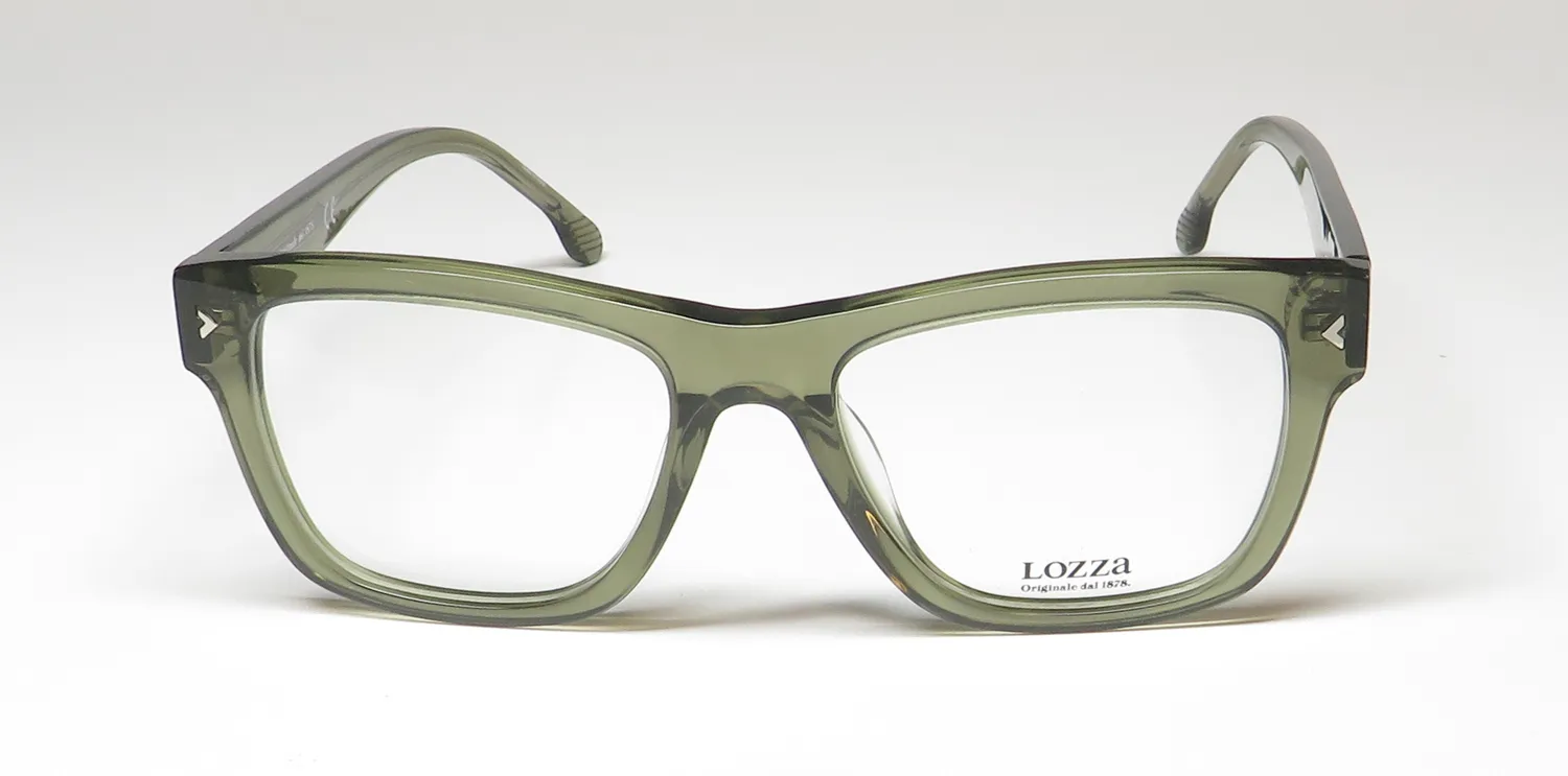 Lozza Vl4276v 096r Eyeglasses Transparent Military Green 53mm 3