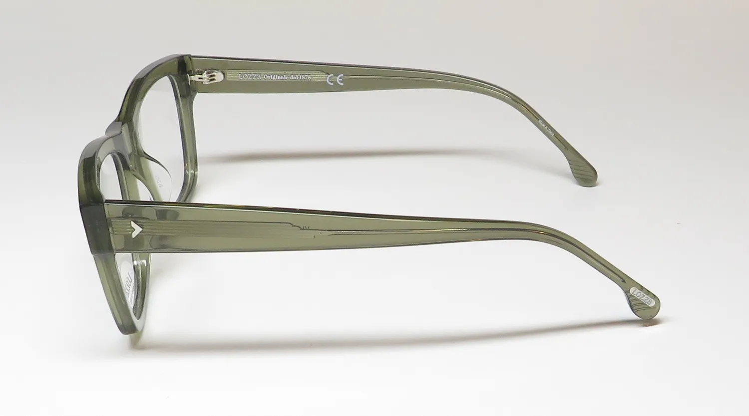 Lozza Vl4276v 096r Eyeglasses Transparent Military Green 53mm 4
