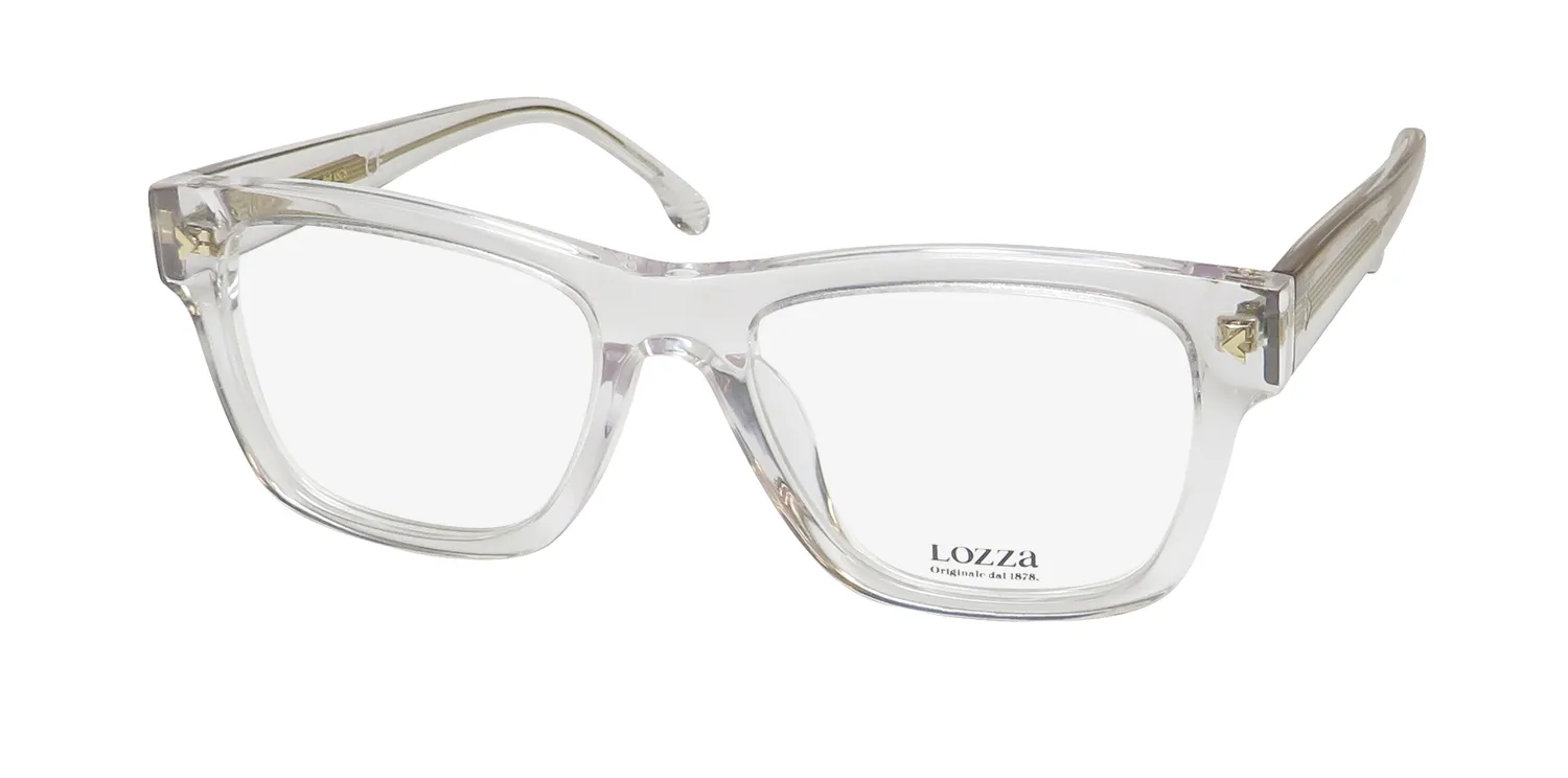 Lozza Vl4276v 0p79 Eyeglasses Crystal 53mm