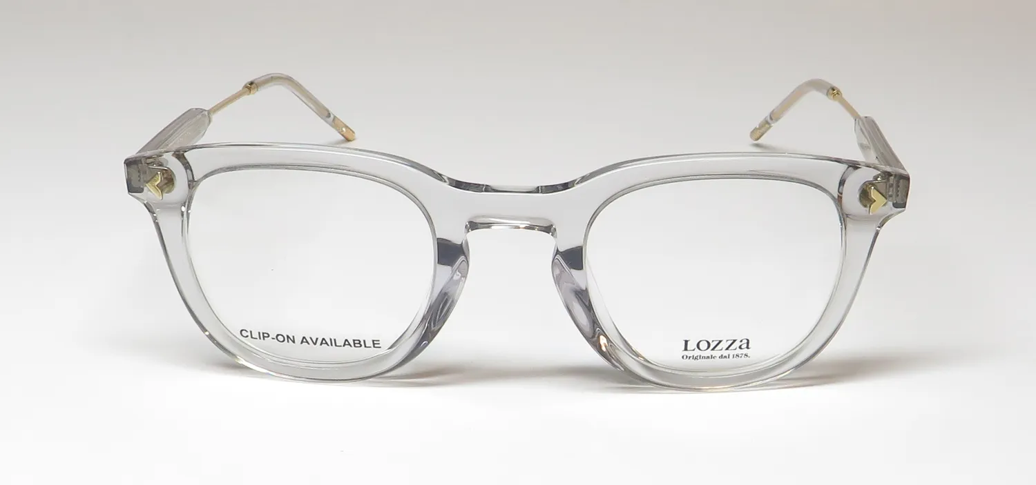 Lozza Vl4312 06a7 Eyeglasses Transparent Grey 48mm 3