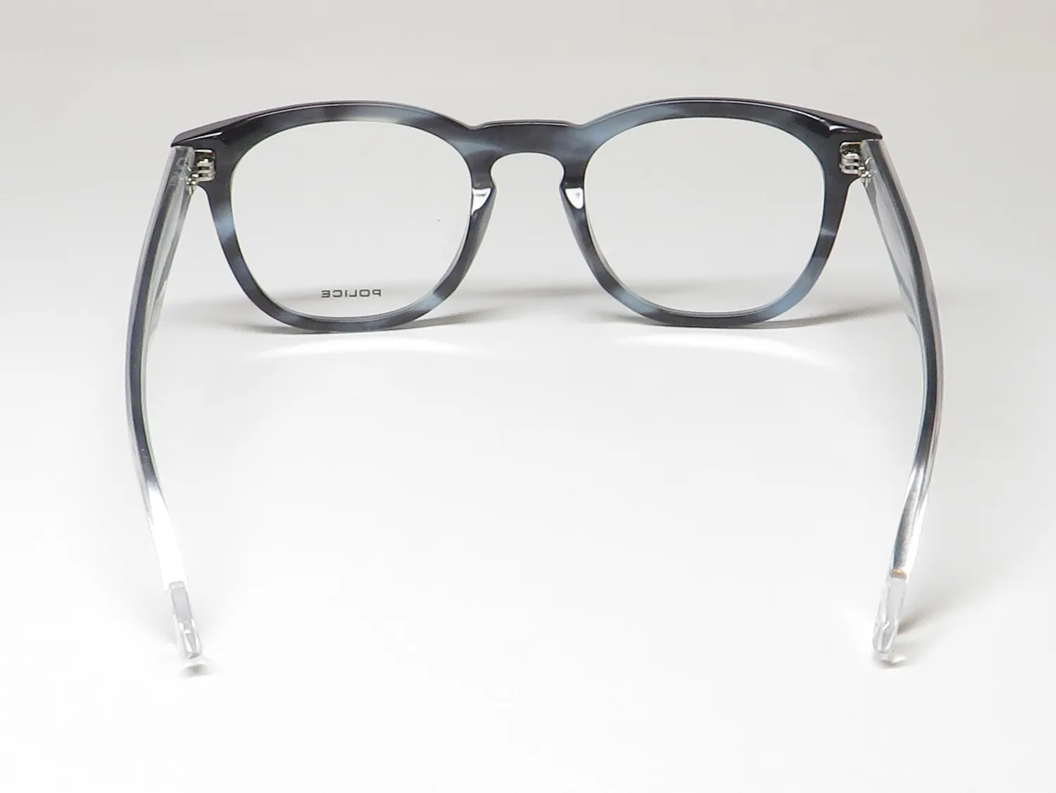 Police Vplf04 Origins Hero 4 09y1 Eyeglasses Azure Havana Grey 49mm 5