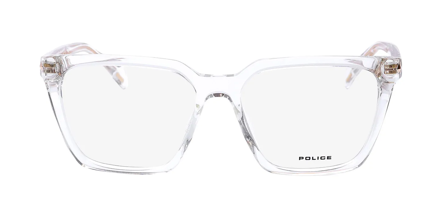 Police Vplg29 Dawn 8 0880 Eyeglasses Crystal 53mm 3