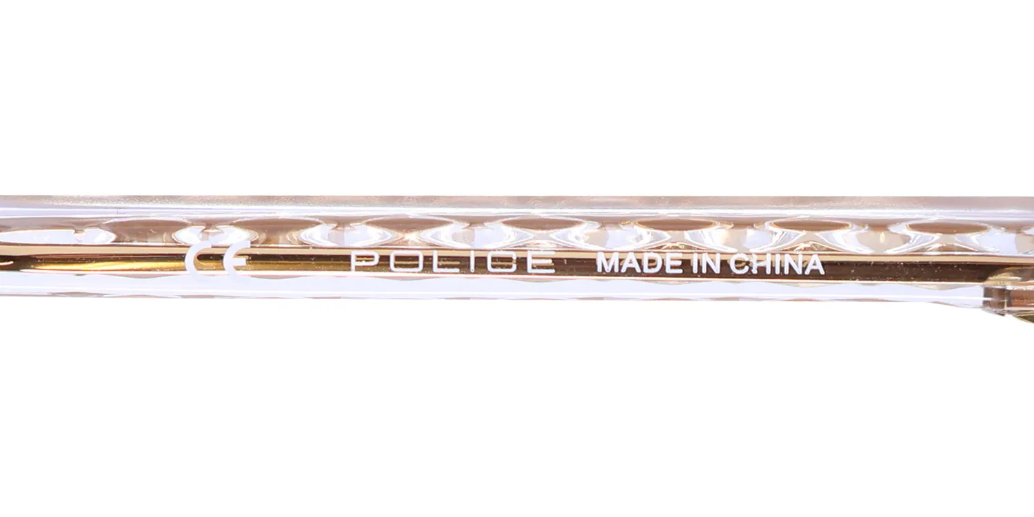Police Vplg29 Dawn 8 0880 Eyeglasses Crystal 53mm 7
