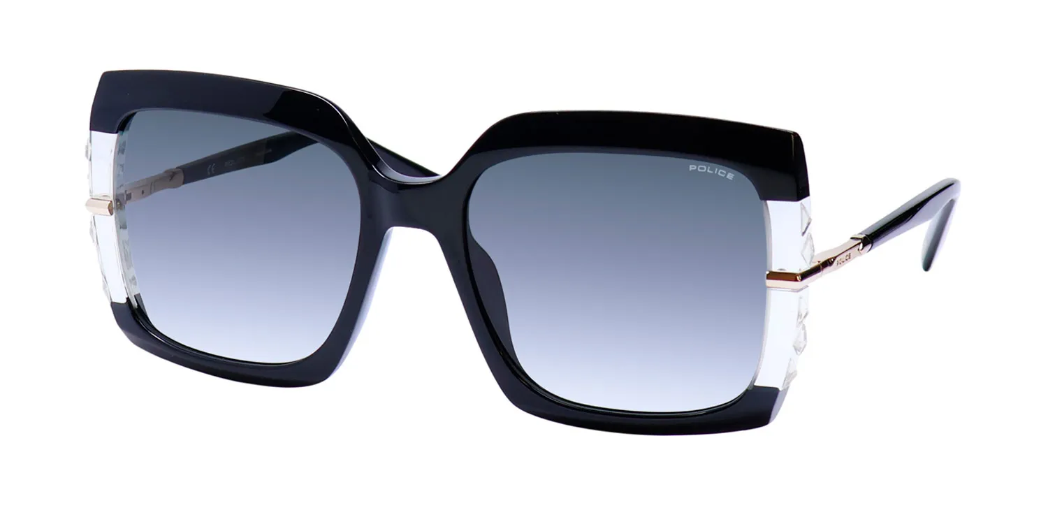 Police Splg23 Mermaid 3 0700 Sunglasses Black 57mm
