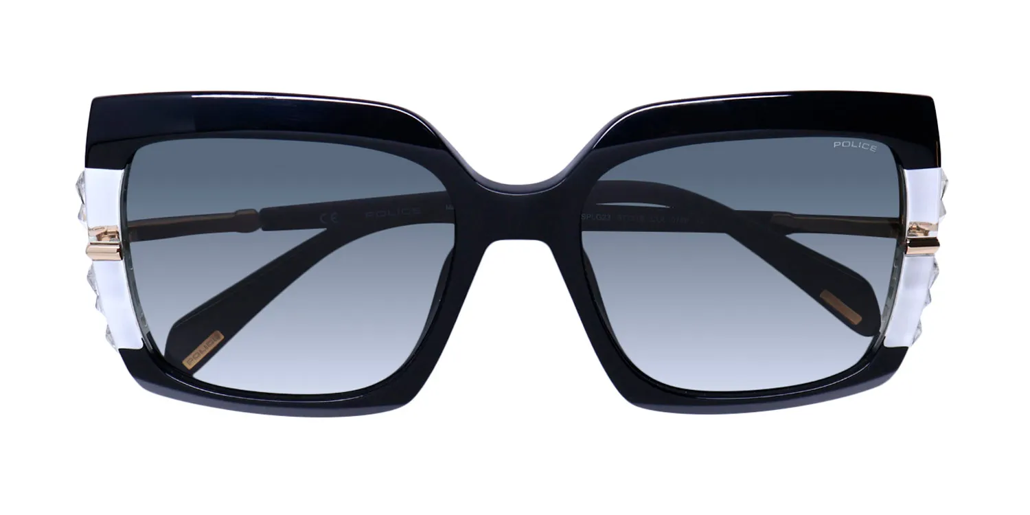Police Splg23 Mermaid 3 0700 Sunglasses Black 57mm 2
