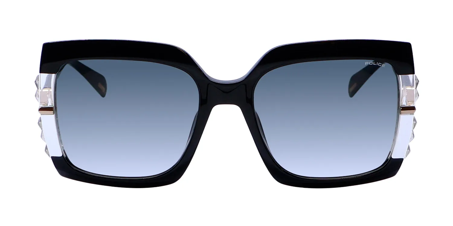 Police Splg23 Mermaid 3 0700 Sunglasses Black 57mm 3