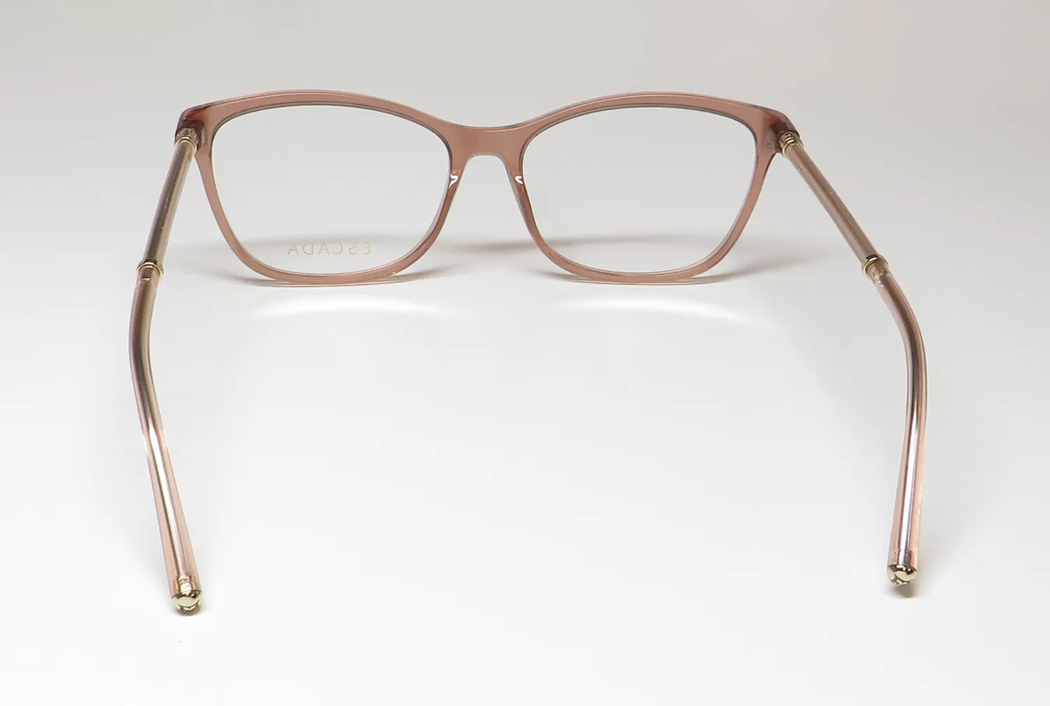 Escada VESD60 0805 Eyeglasses Transparent Light Brown 54mm 5