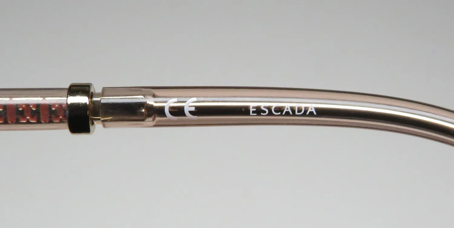 Escada VESD60 0805 Eyeglasses Transparent Light Brown 54mm 7