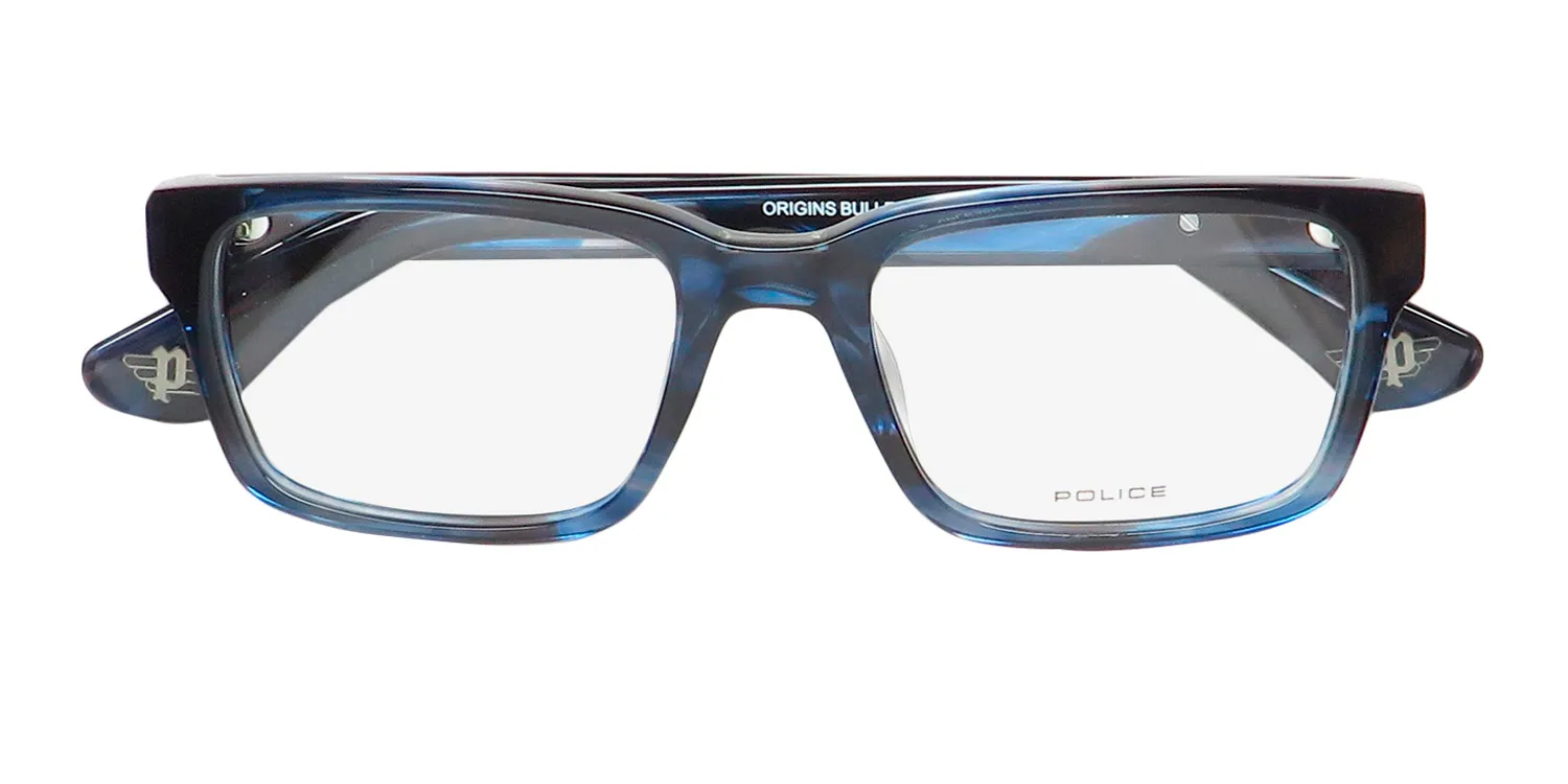 Police Vple36n Origins Bullet 2 06wr Eyeglasses Blue 52mm 2