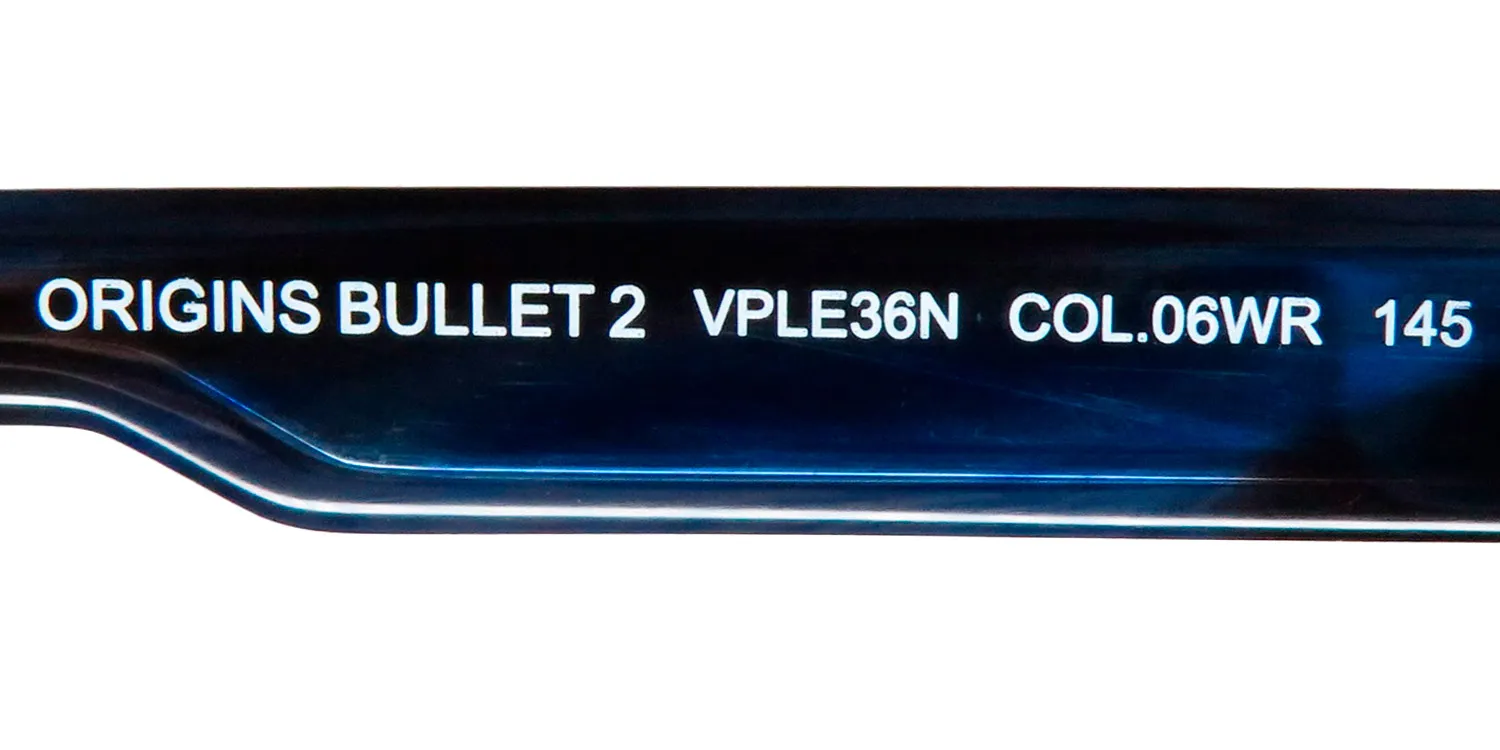 Police Vple36n Origins Bullet 2 06wr Eyeglasses Blue 52mm 8