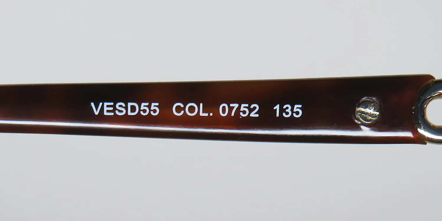 Escada Vesd55 0752 Eyeglasses Dark Havana 53mm 8