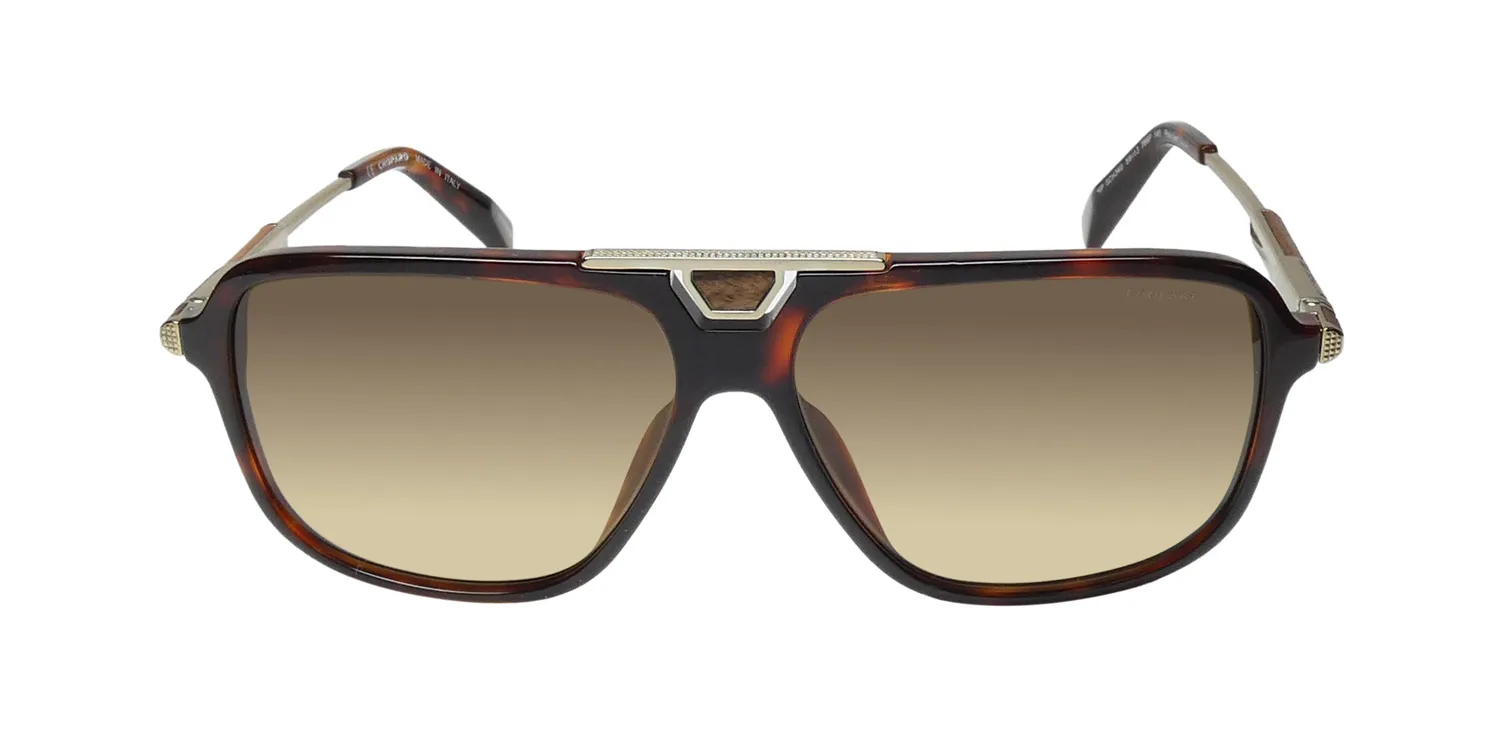 Chopard Sch340 786p Sunglasses Havana 59mm 3