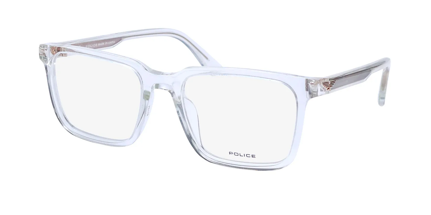 Police Vplf76 Ocean 3 0p79 Eyeglasses Crystal 53mm