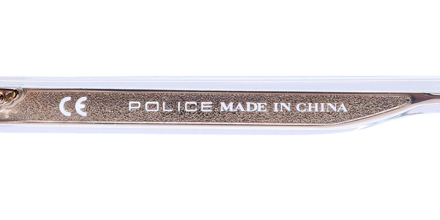 Police Vplf76 Ocean 3 0p79 Eyeglasses Crystal 53mm 8