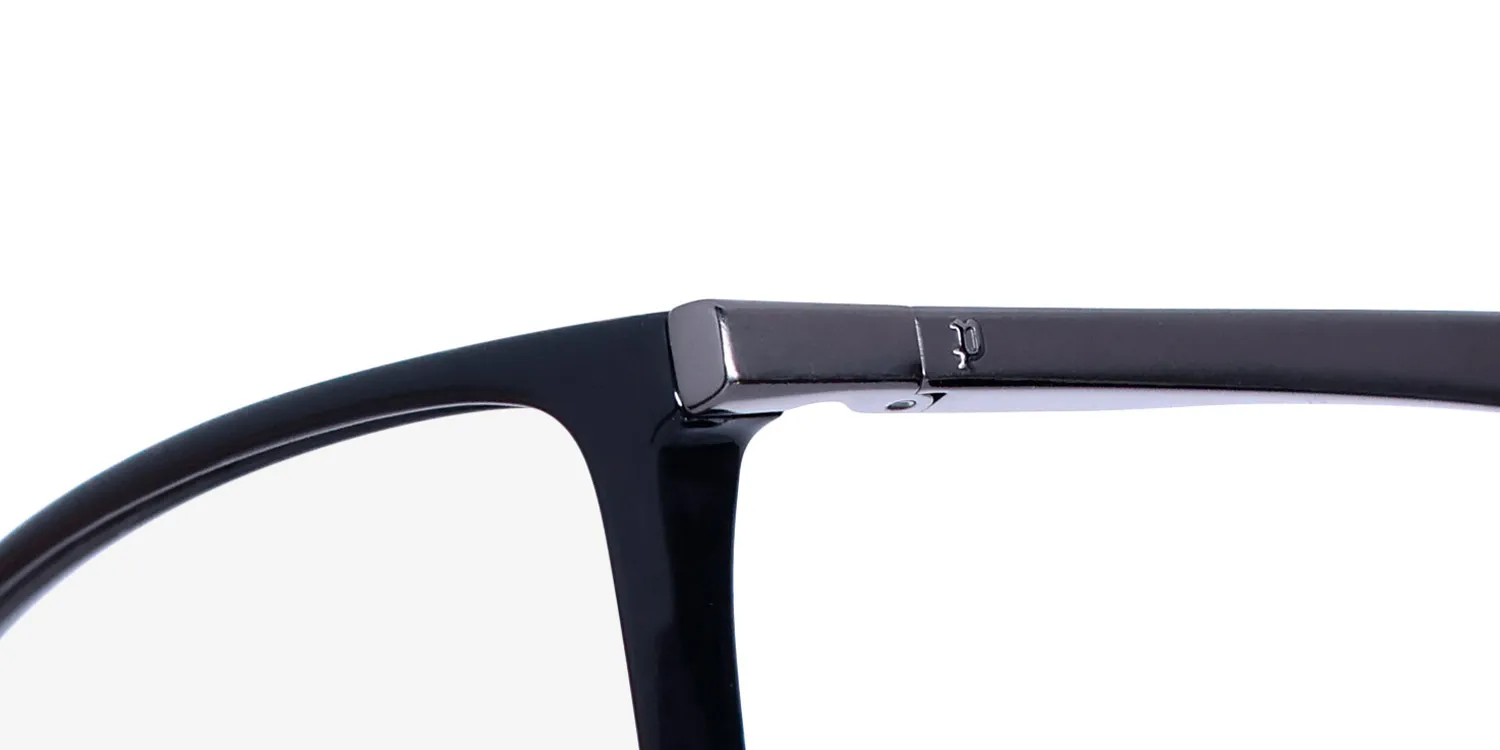 Police Vplg70 Quest 1 0z42 Eyeglasses Black 56mm 6