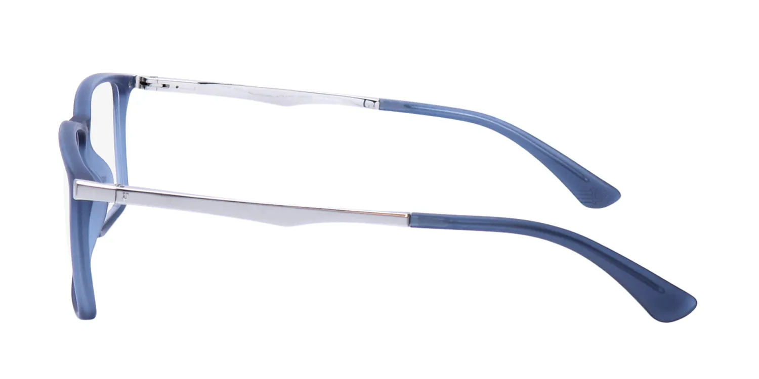 Police Vplg70 Quest 1 agqm Eyeglasses Transparent Blue 56mm 4