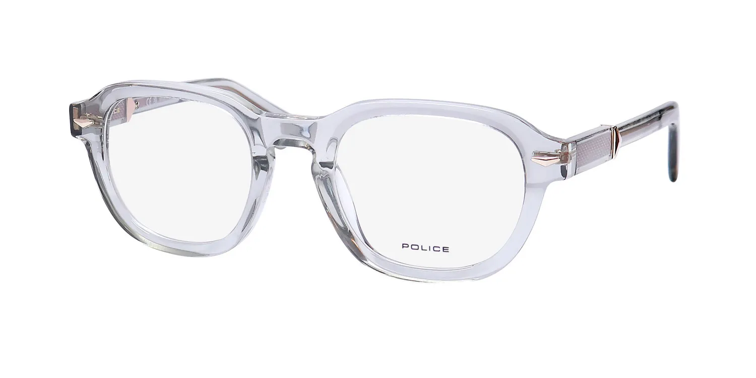 Police Vplg81 Monument 3 0m78 Eyeglasses Transparent Grey 50mm