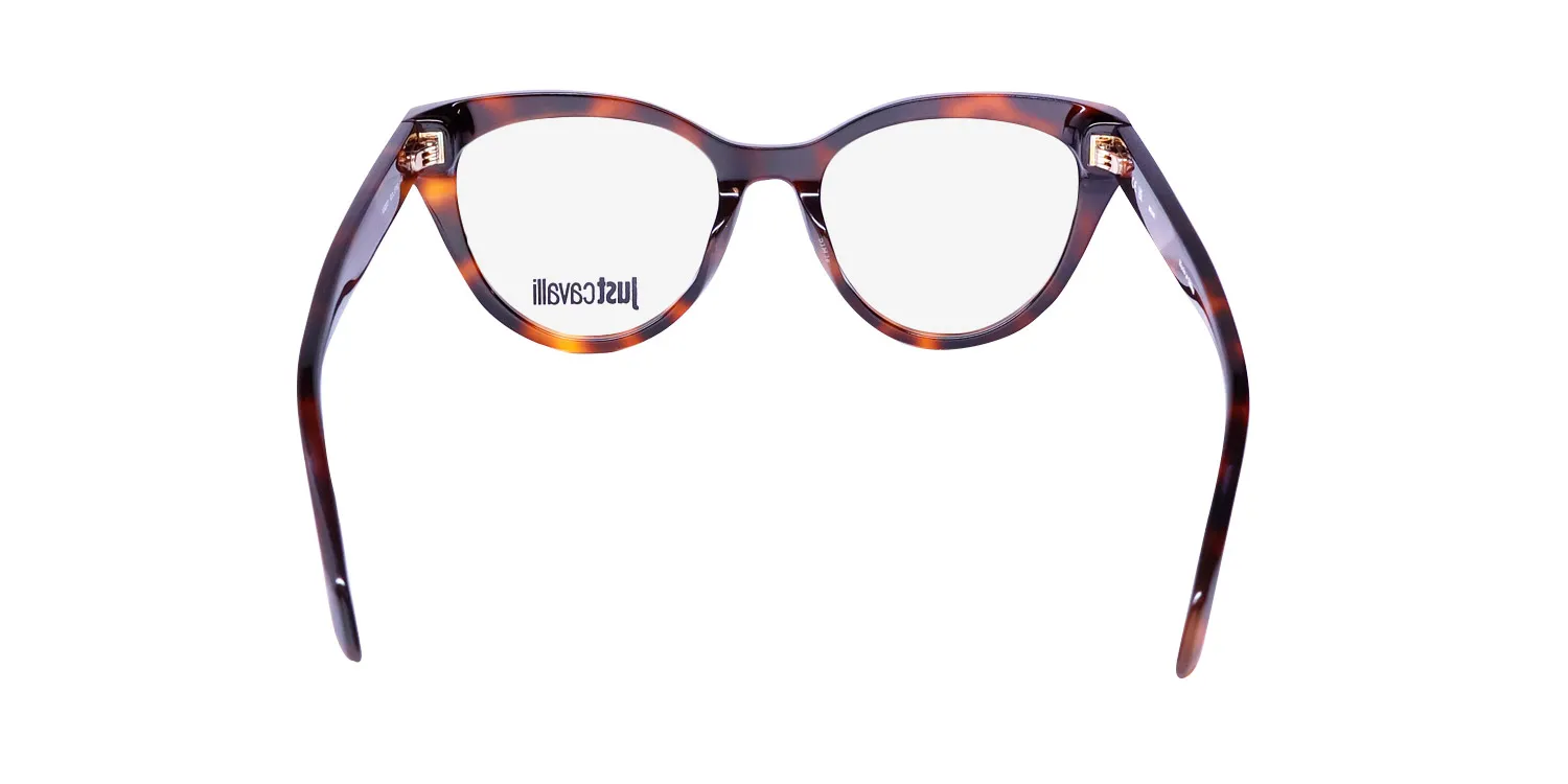 Just Cavalli Vjc001 0752 Eyeglasses Brown Havana 51mm 5