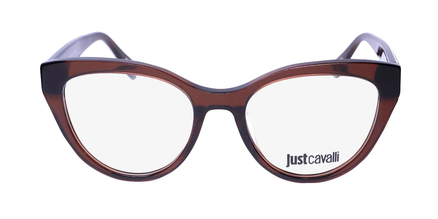 Just Cavalli Vjc001 0aak Eyeglasses Transparent Brown 51mm 3