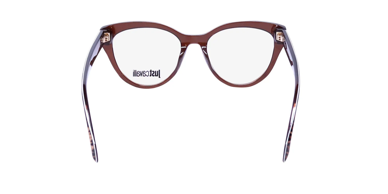 Just Cavalli Vjc001 0aak Eyeglasses Transparent Brown 51mm 5