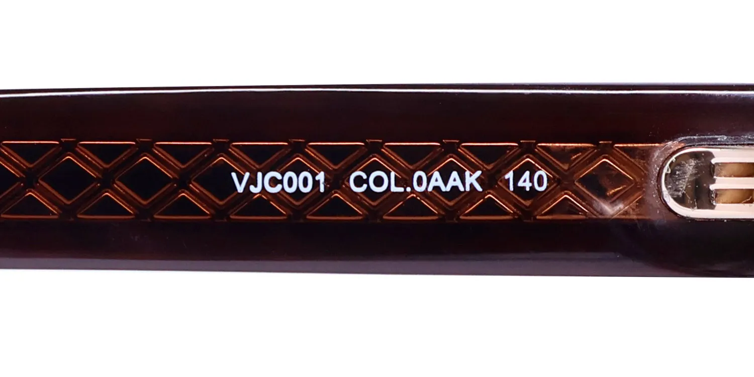 Just Cavalli Vjc001 0aak Eyeglasses Transparent Brown 51mm 8