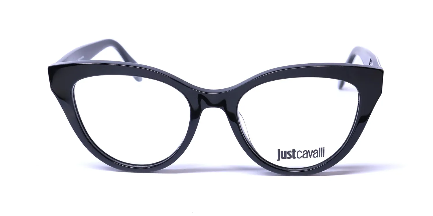 Just Cavalli Vjc001 700y Eyeglasses Black 51mm 3
