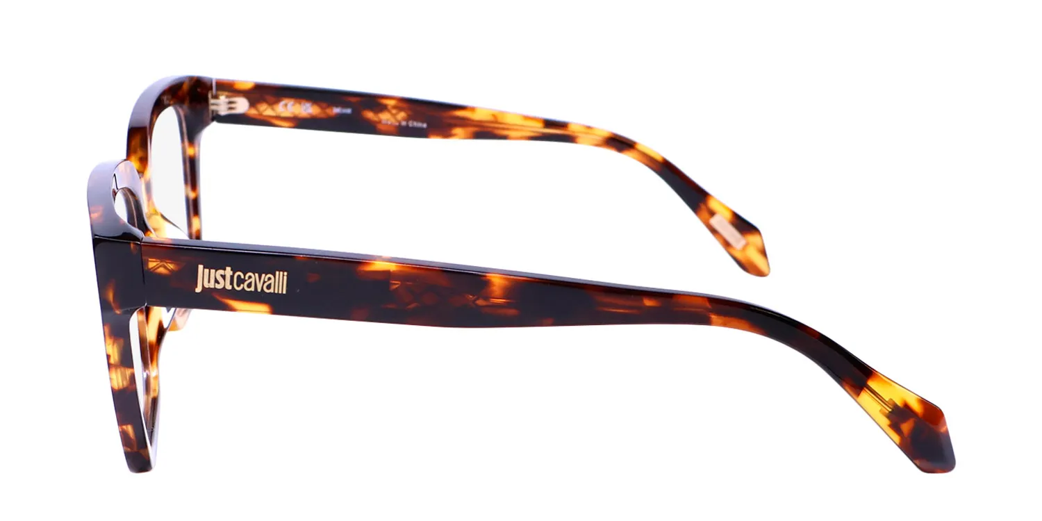 Just Cavalli Vjc002 0743 Eyeglasses Brown Havana 52mm 4