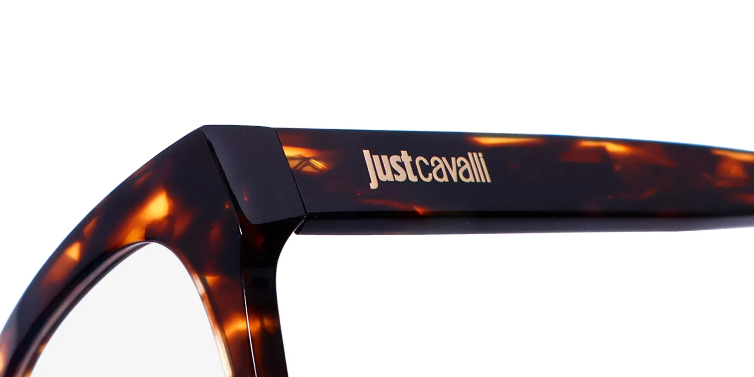 Just Cavalli Vjc002 0743 Eyeglasses Brown Havana 52mm 6