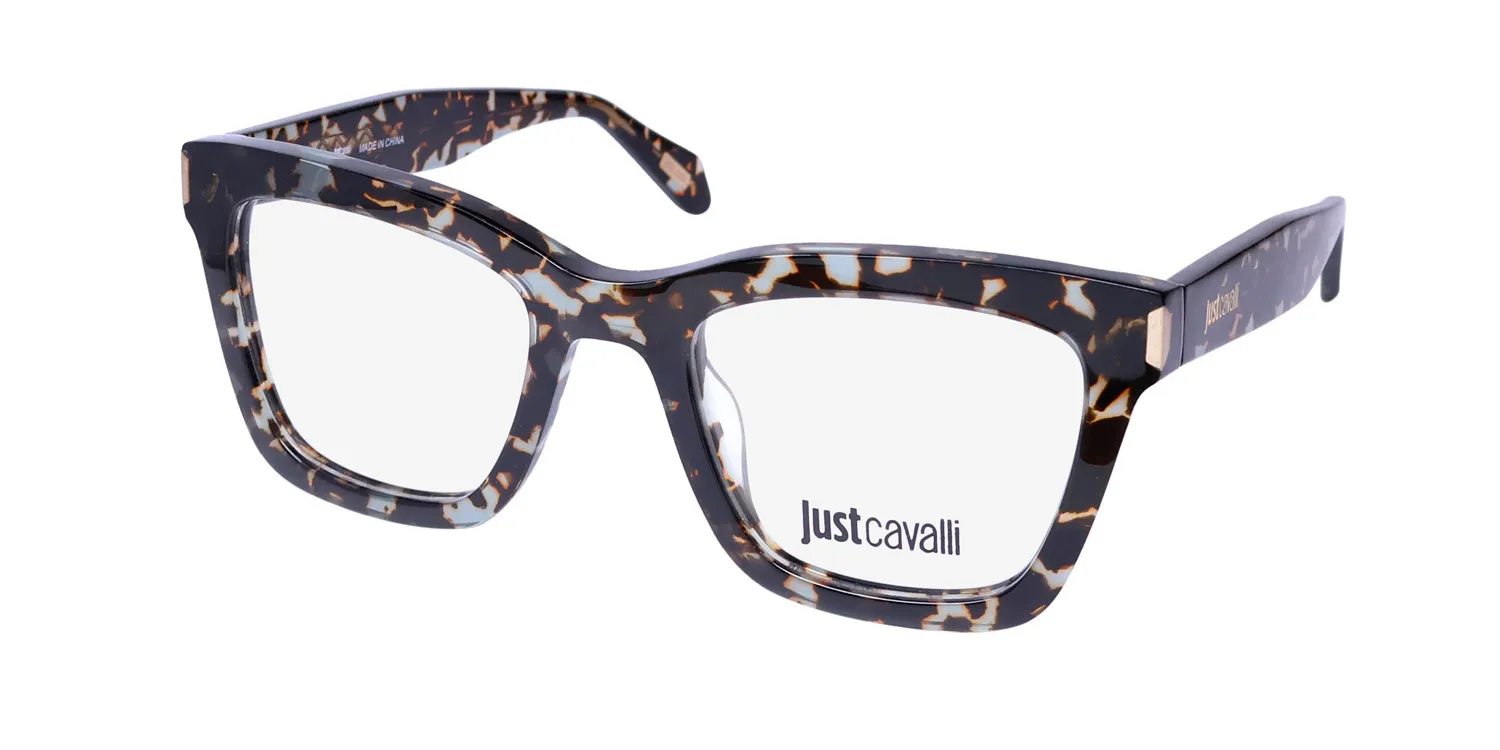 Just Cavalli Vjc003 03ka Eyeglasses Brown 50mm