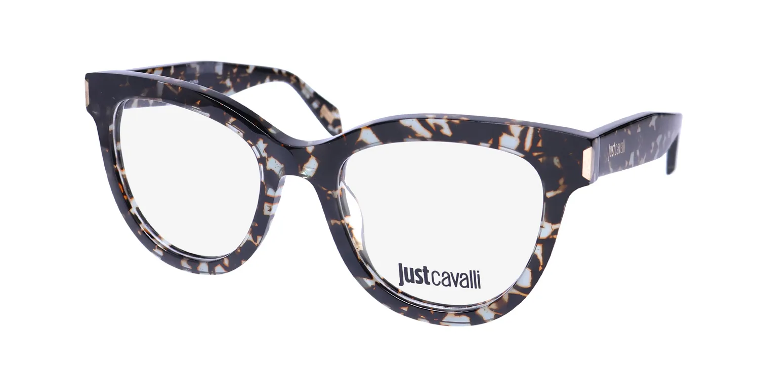 Just Cavalli Vjc004 03ka Eyeglasses Brown 51mm