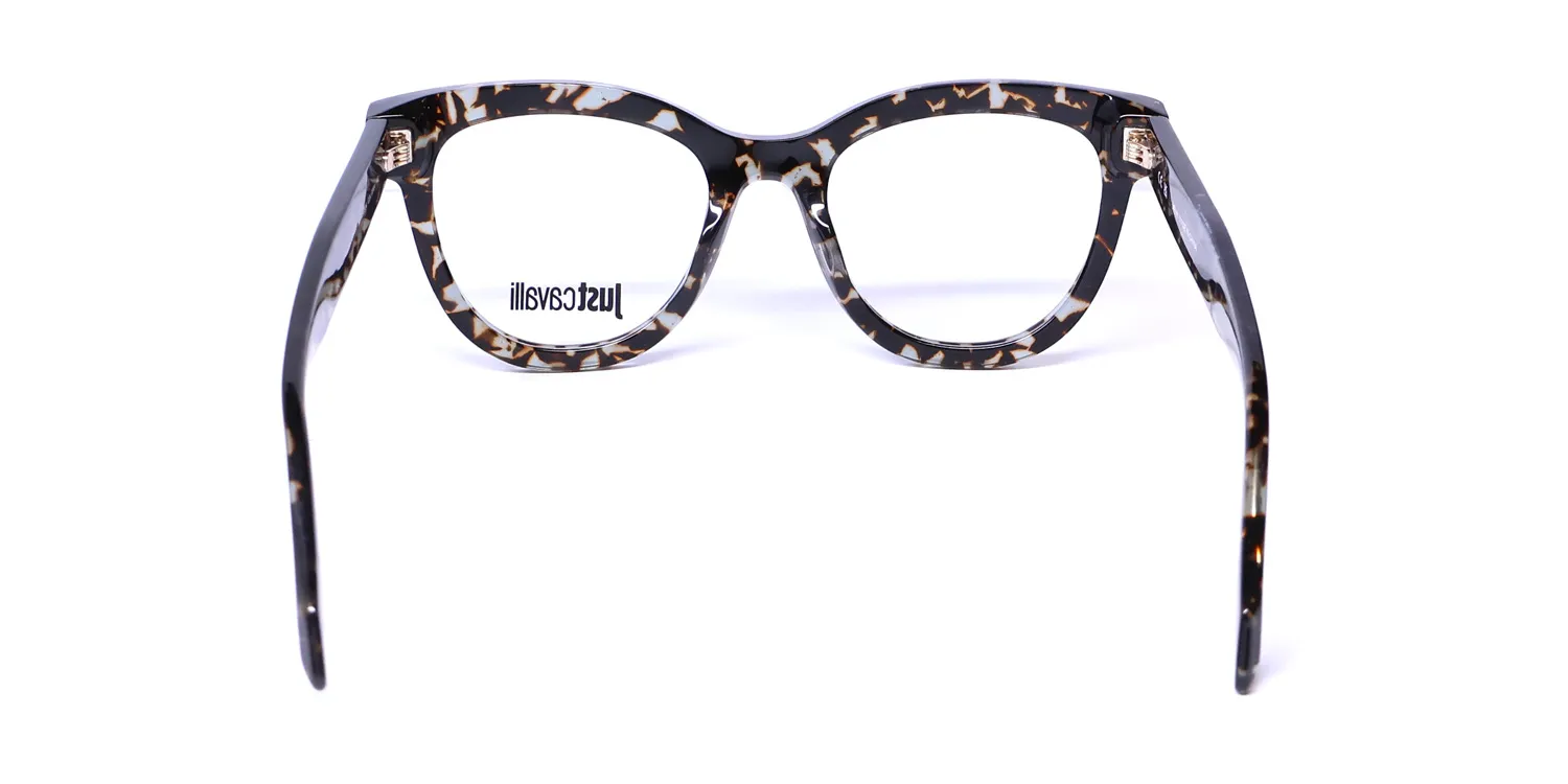 Just Cavalli Vjc004 03ka Eyeglasses Brown 51mm 5
