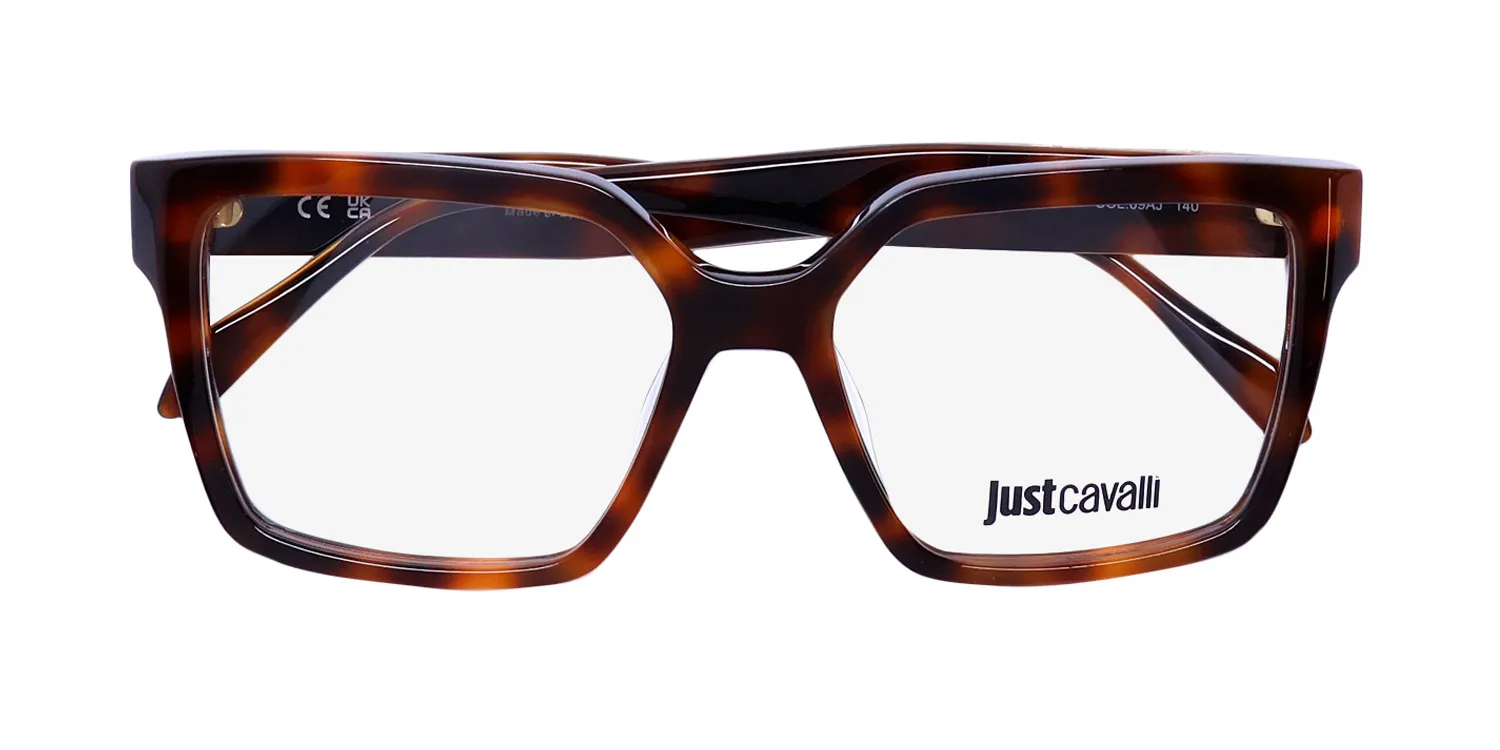 Just Cavalli Vjc006 09aj Eyeglasses Havana Brown 53mm 2