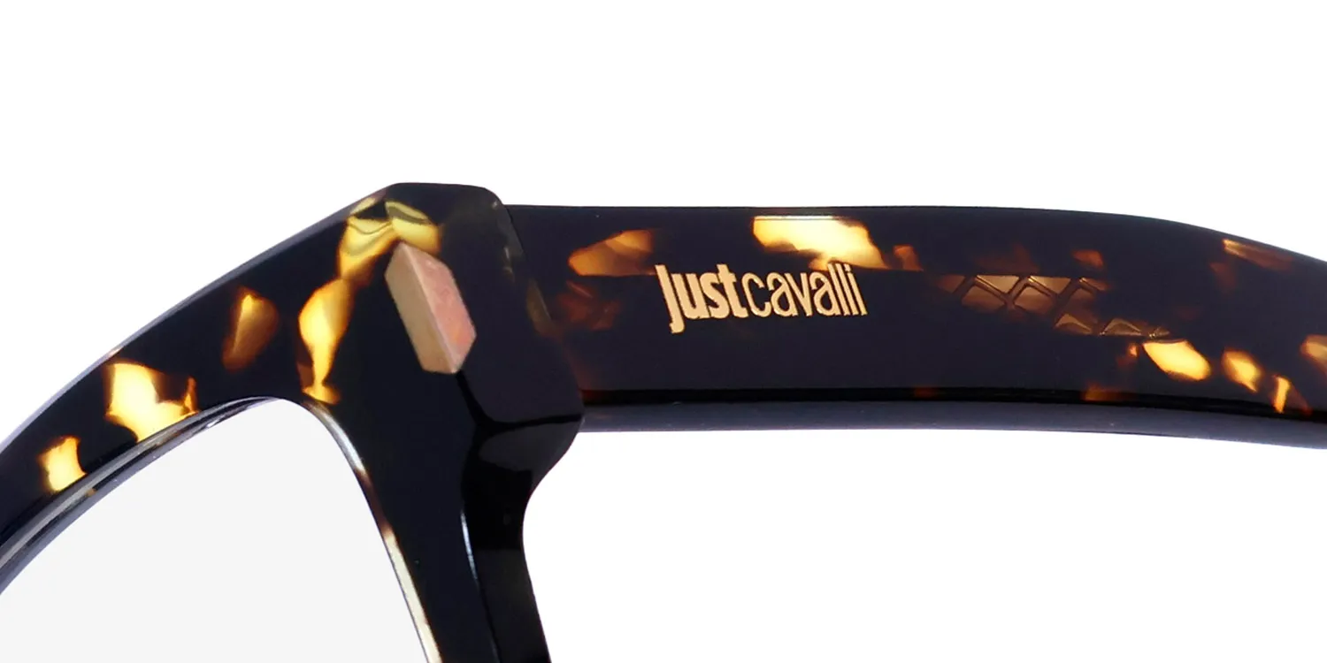 Just Cavalli Vjc015 0780 Eyeglasses Havana Honey Tatoo 54mm 6