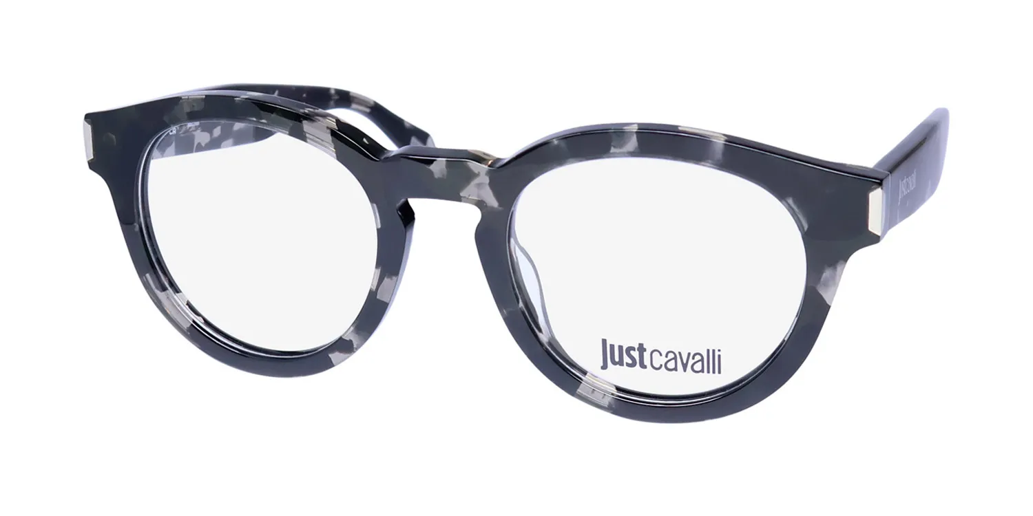 Just Cavalli Vjc016 0809 Eyeglasses Havana Honey Tatoo 50mm
