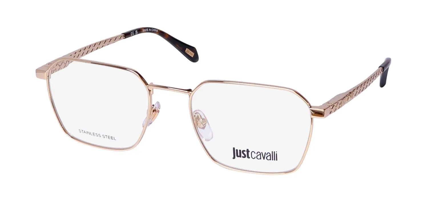 Just Cavalli Vjc018 0300 Eyeglasses Rose Gold 53mm