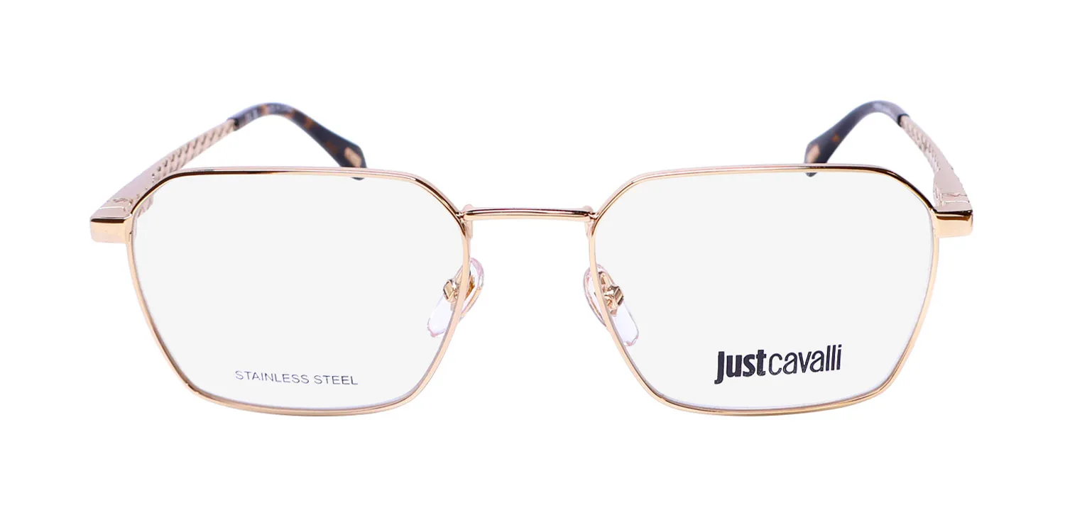 Just Cavalli Vjc018 0300 Eyeglasses Rose Gold 53mm 3