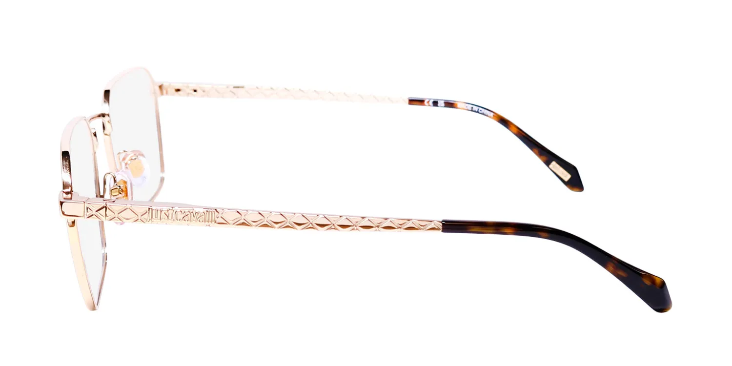 Just Cavalli Vjc018 0300 Eyeglasses Rose Gold 53mm 4