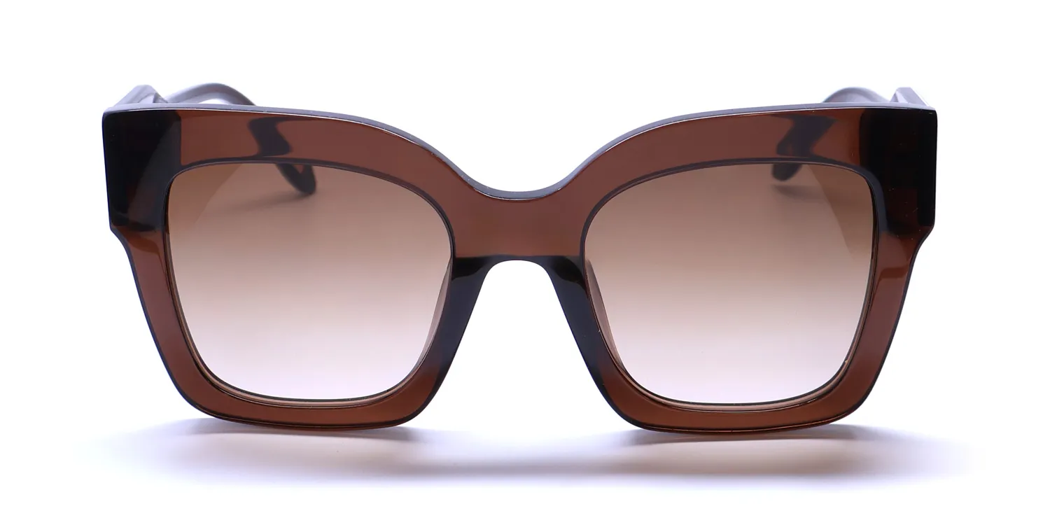 Just Cavalli Sjc019 0aak Sunglasses Tranparent Brown 52mm 3
