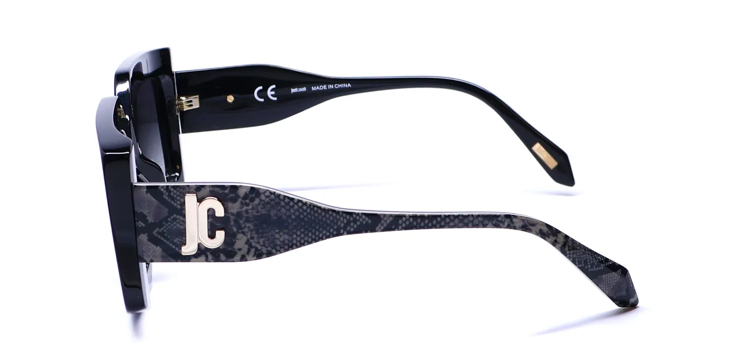 Just Cavalli Sjc020 0700 Sunglasses Black 54mm 4