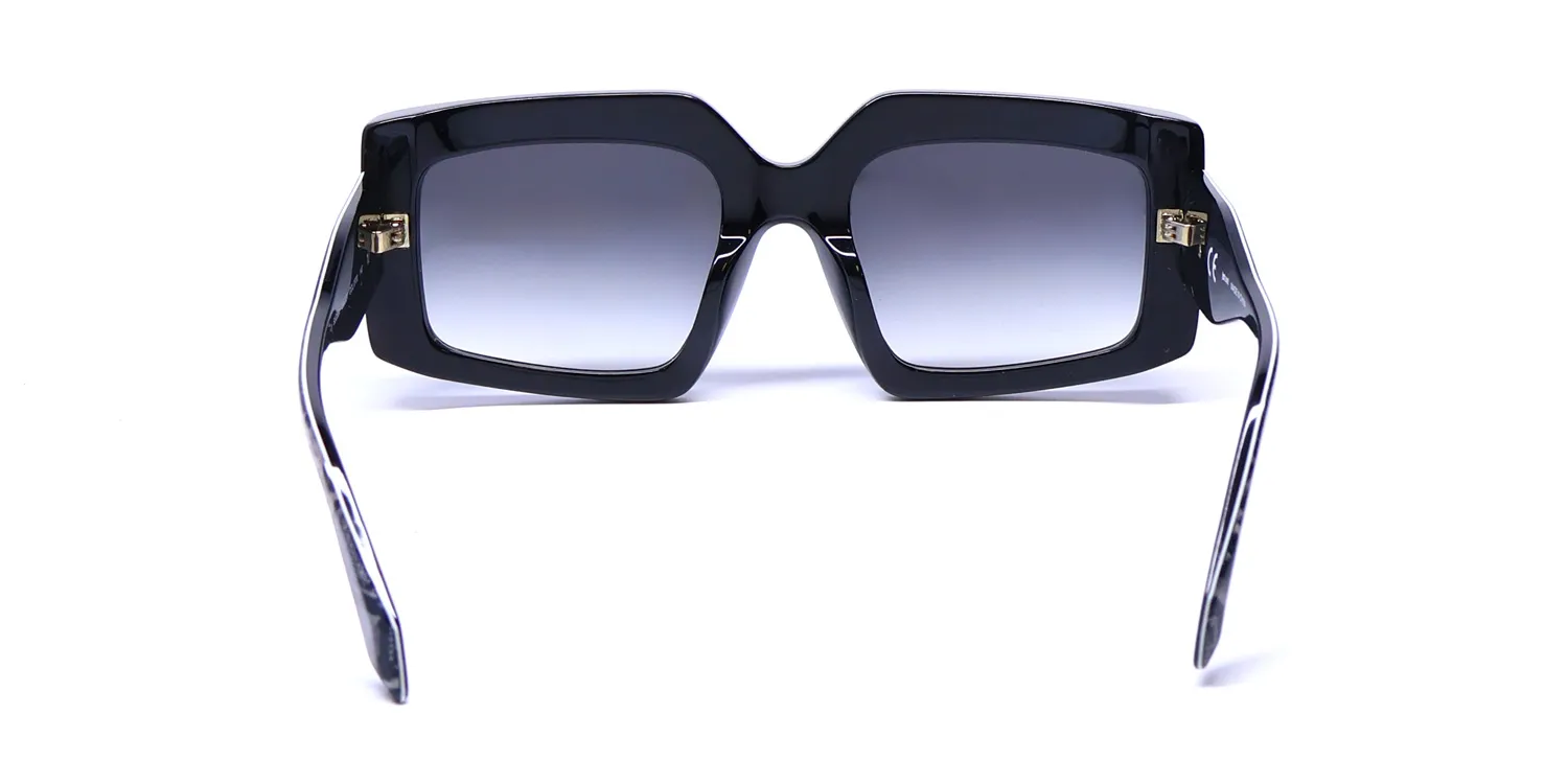 Just Cavalli Sjc020 0700 Sunglasses Black 54mm 5